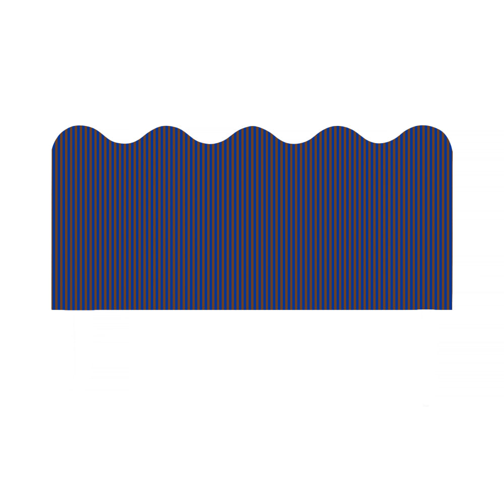 Tête de lit rembourrée forme ondulée 160x73,5cm