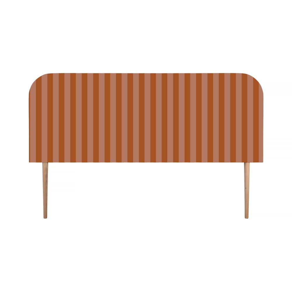 RNT by Really Nice Things Kopfteil aus Samt 160x97cm Mehrfarbig Holz