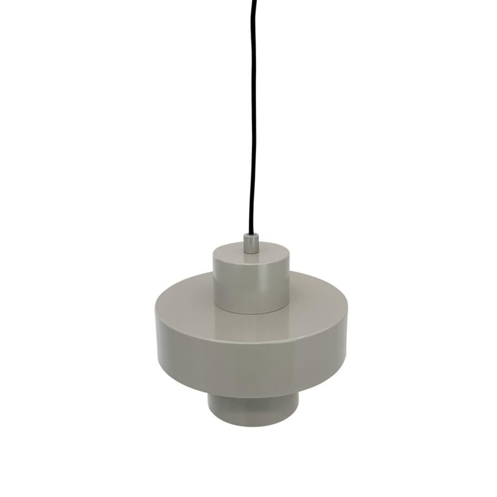 Suspension en métal gris