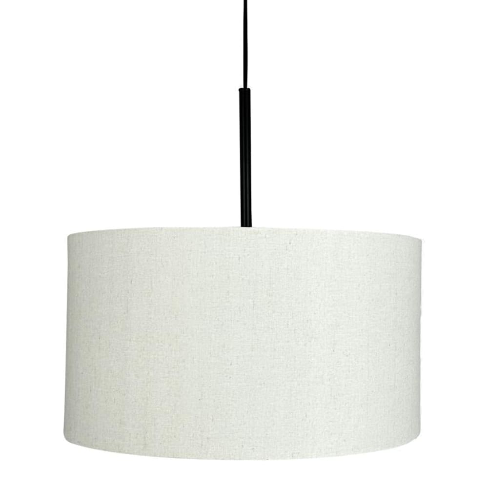 Suspension en métal et tissu noir/blanc — vue 3