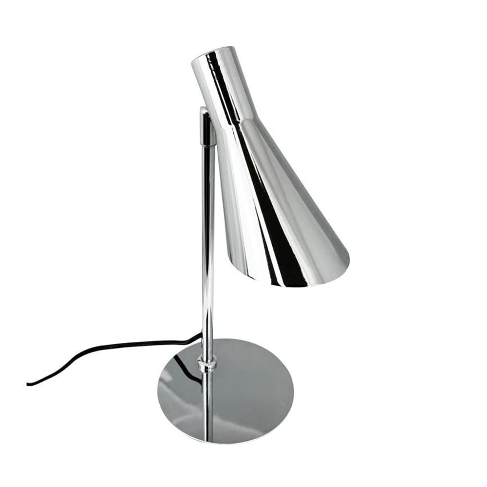 Lampe à poser en métal chrome — vue 3