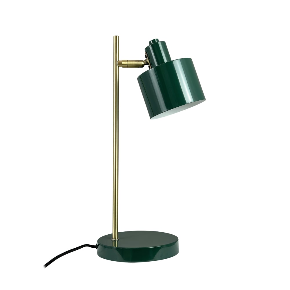 lampe à poser en métal Vert foncé/laiton