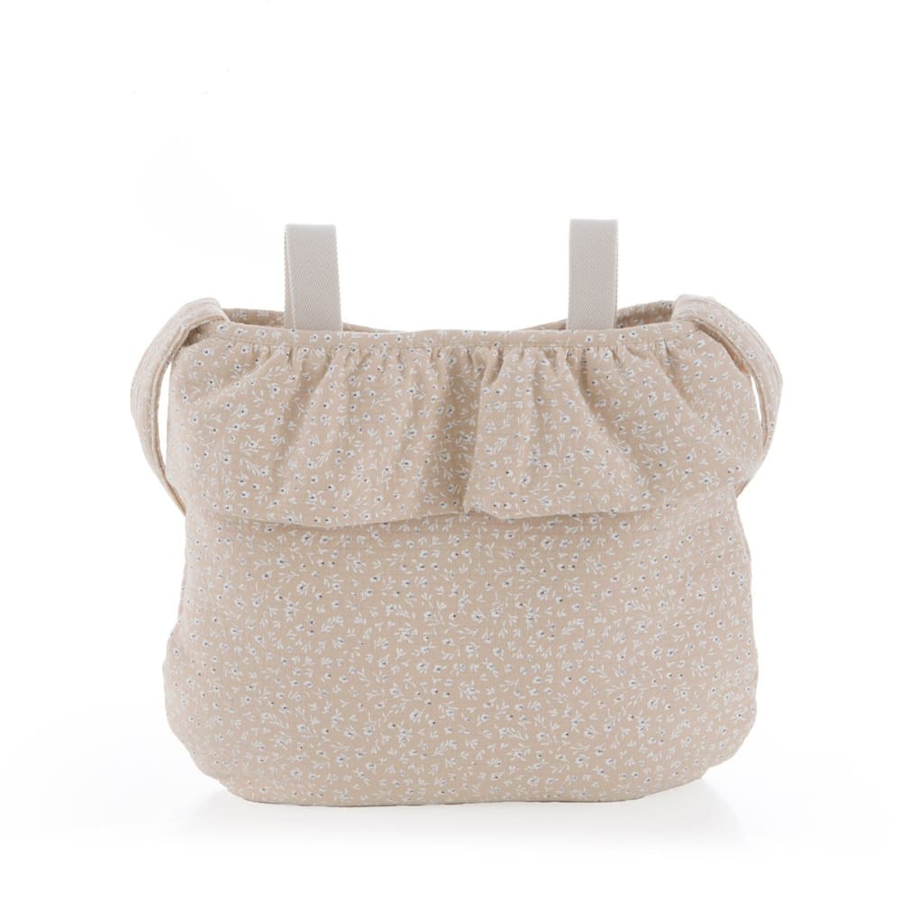 Bolso maternal boho 3.5x41x38.5 cm rosa