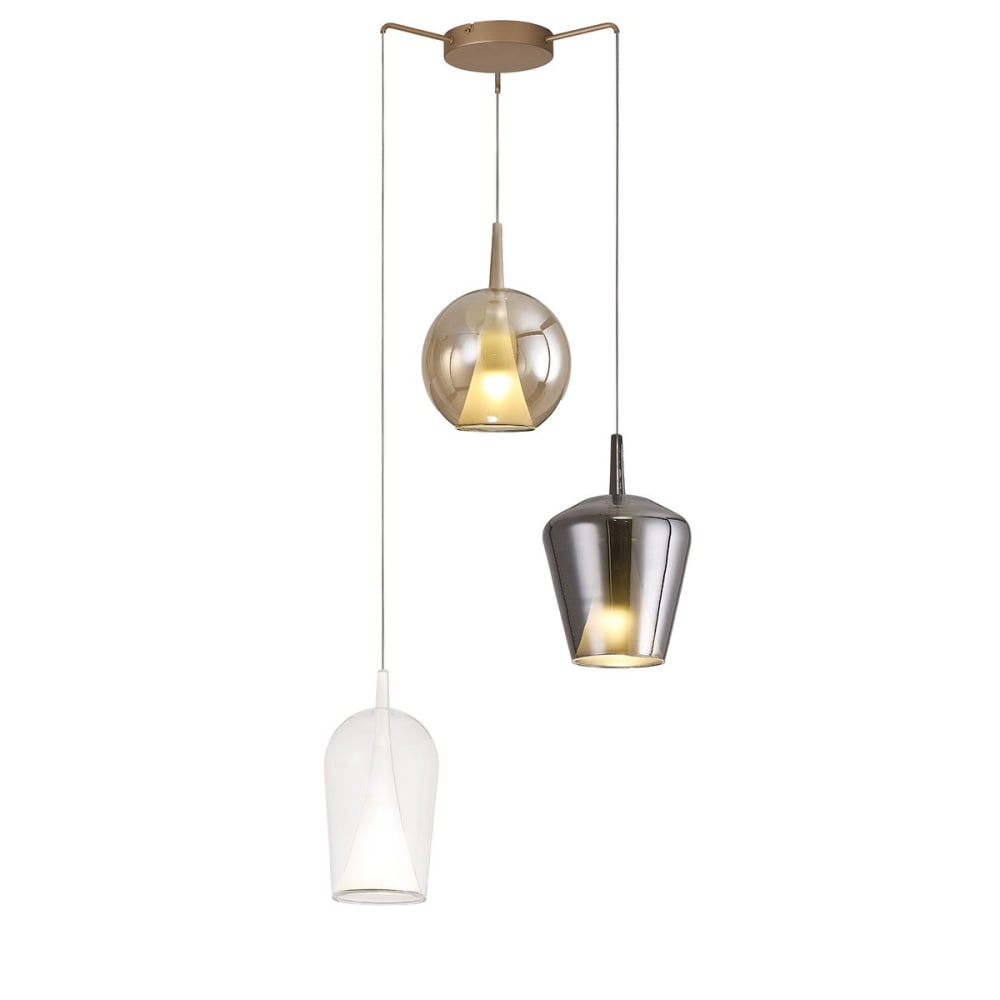 Suspension en verre transparent — vue 4