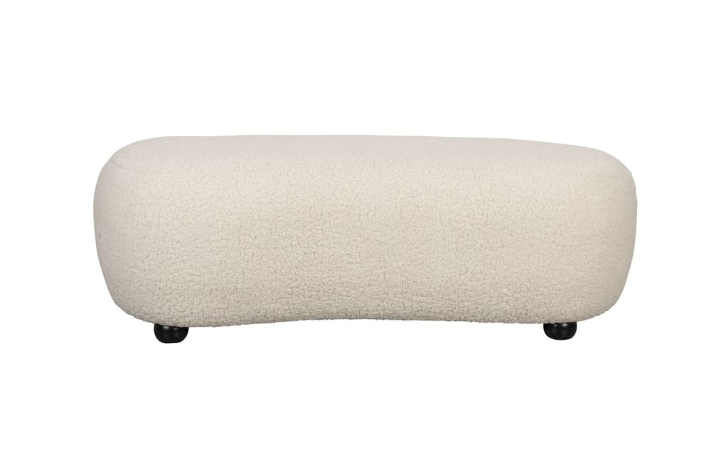 repose-pied et pouf en