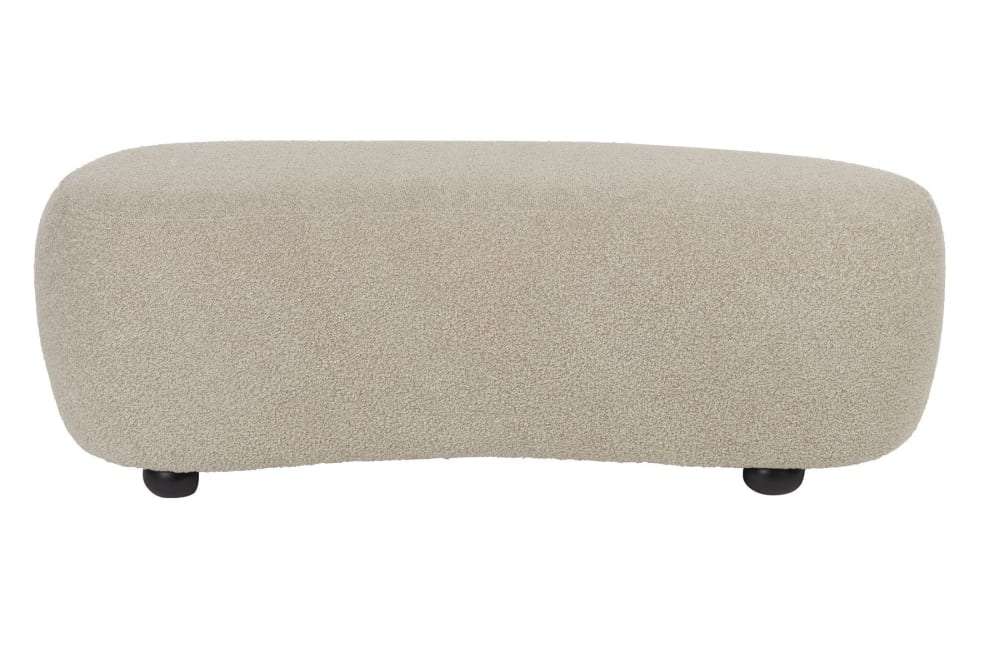 repose-pied et pouf en