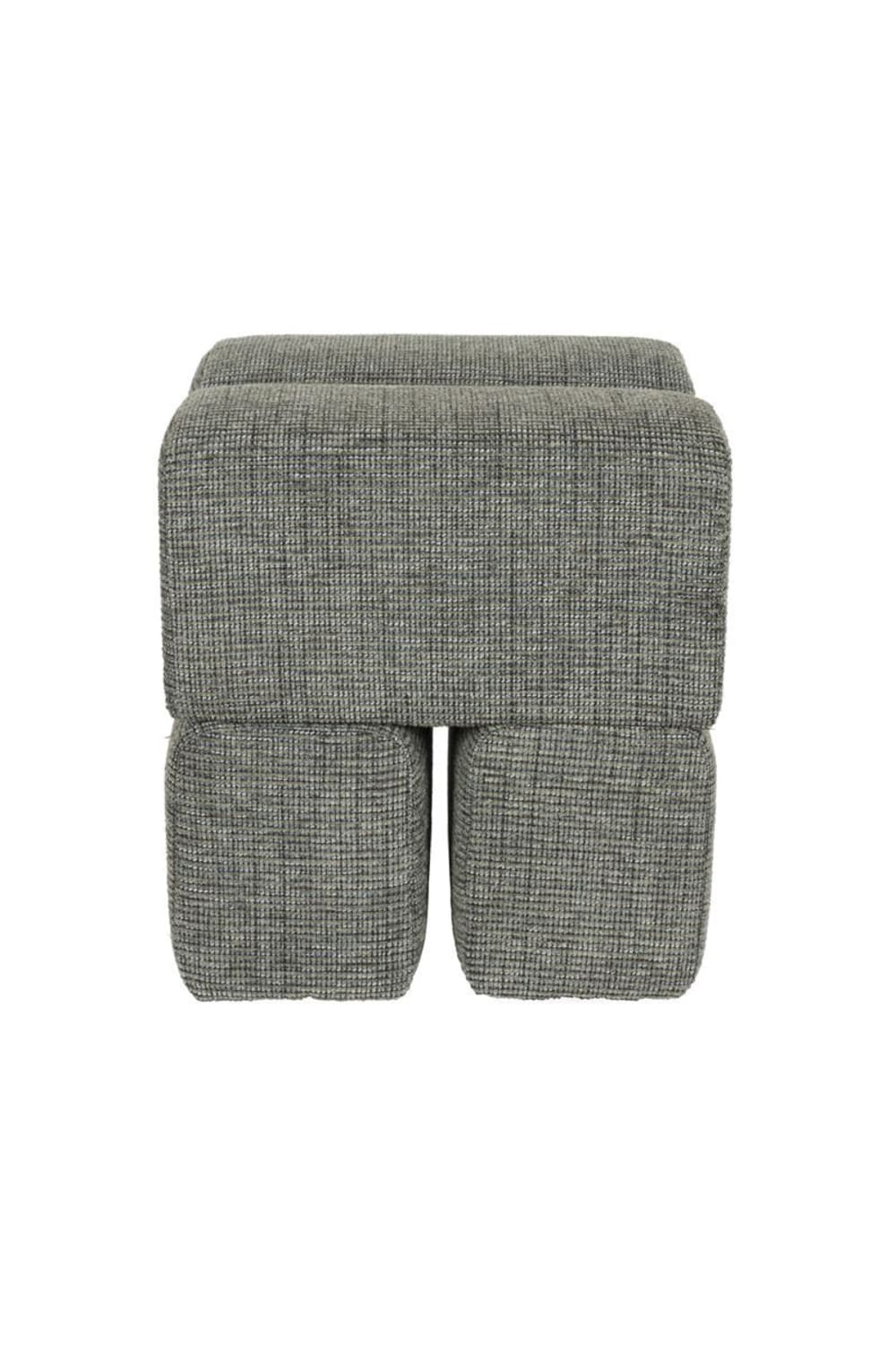Repose-pied et pouf en