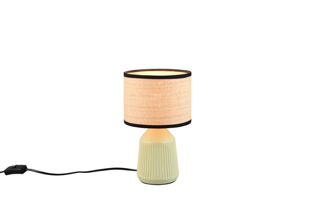 Lampe design en céramique vert — vue 4