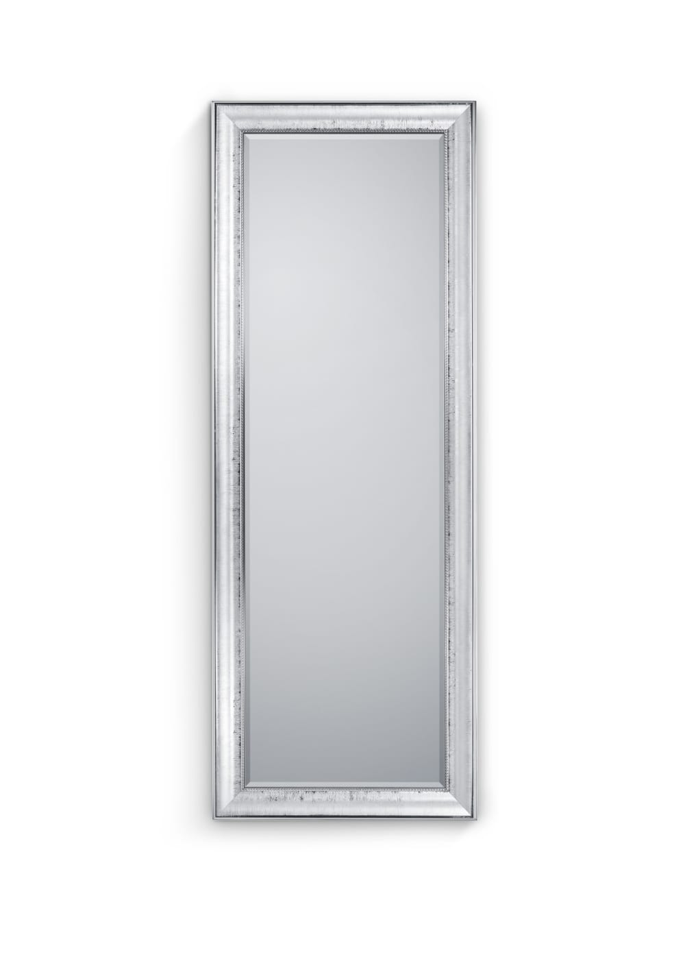 Miroir déco design en verre chrome