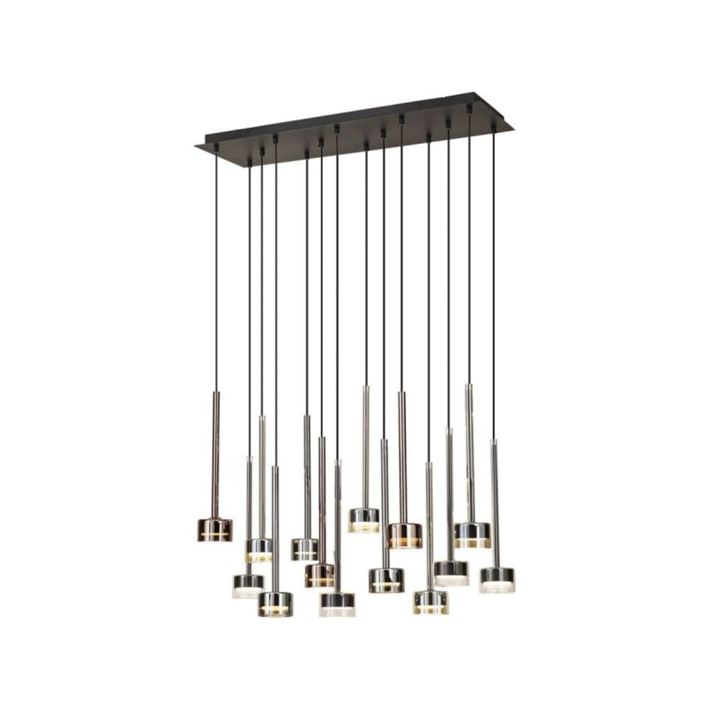 Suspension en verre multicolore — vue 3