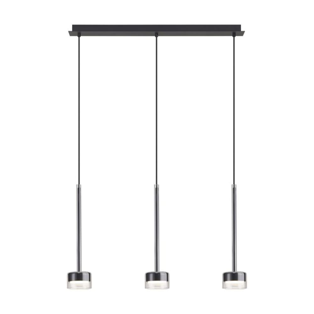 Suspension en verre transparent — vue 3