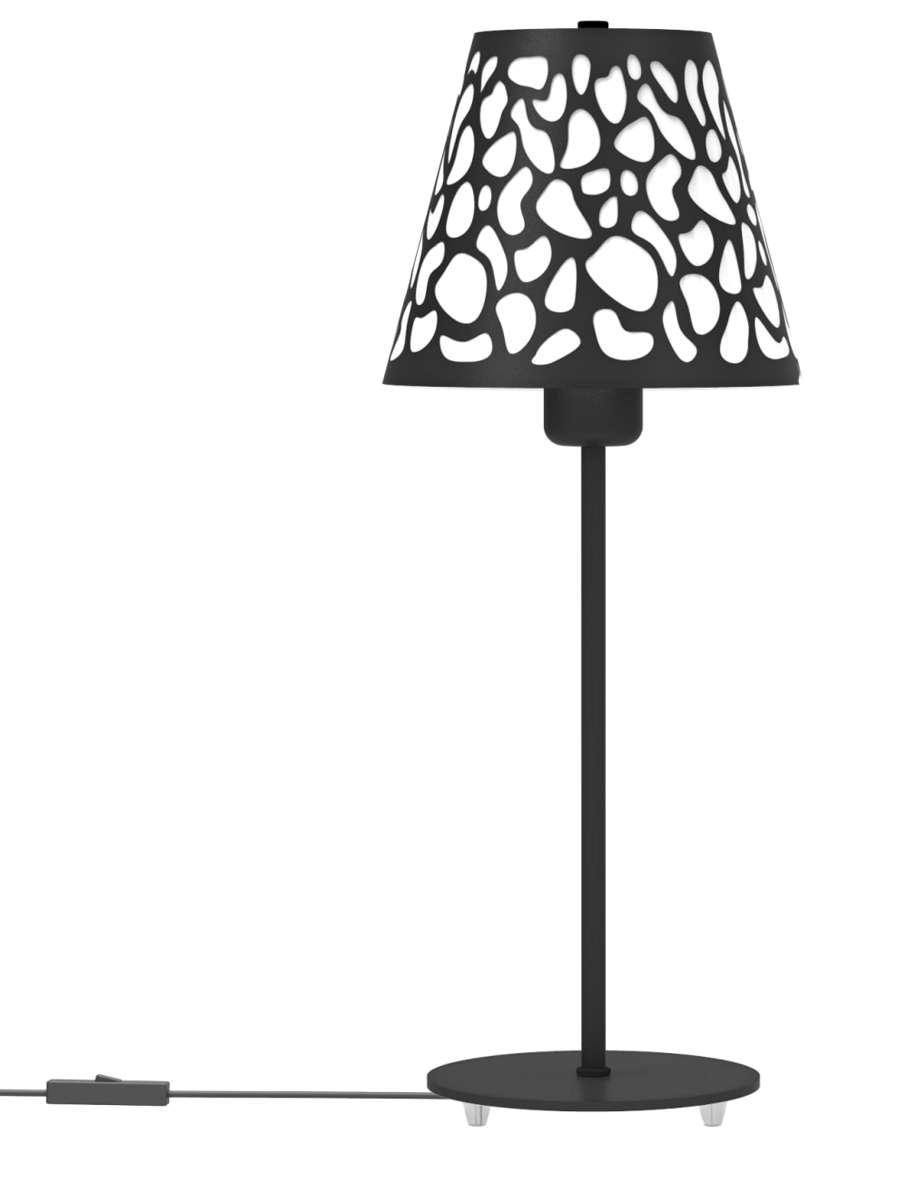 Lampe design en bois