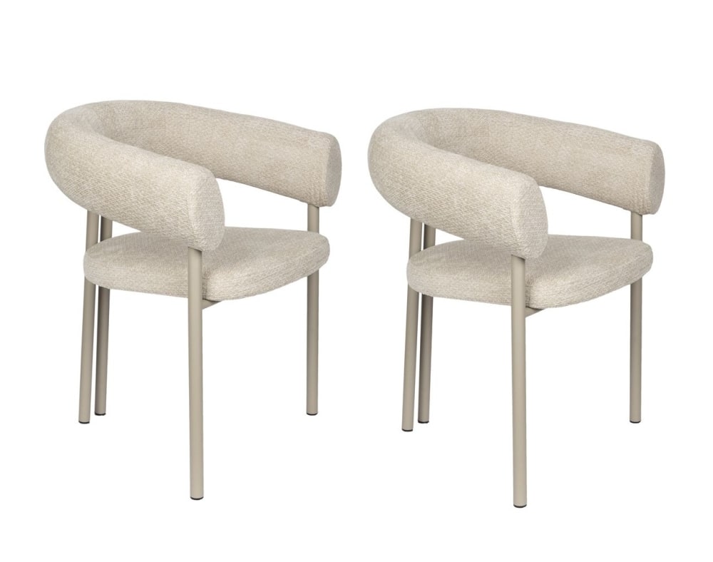 Lot de 2 fauteuils design