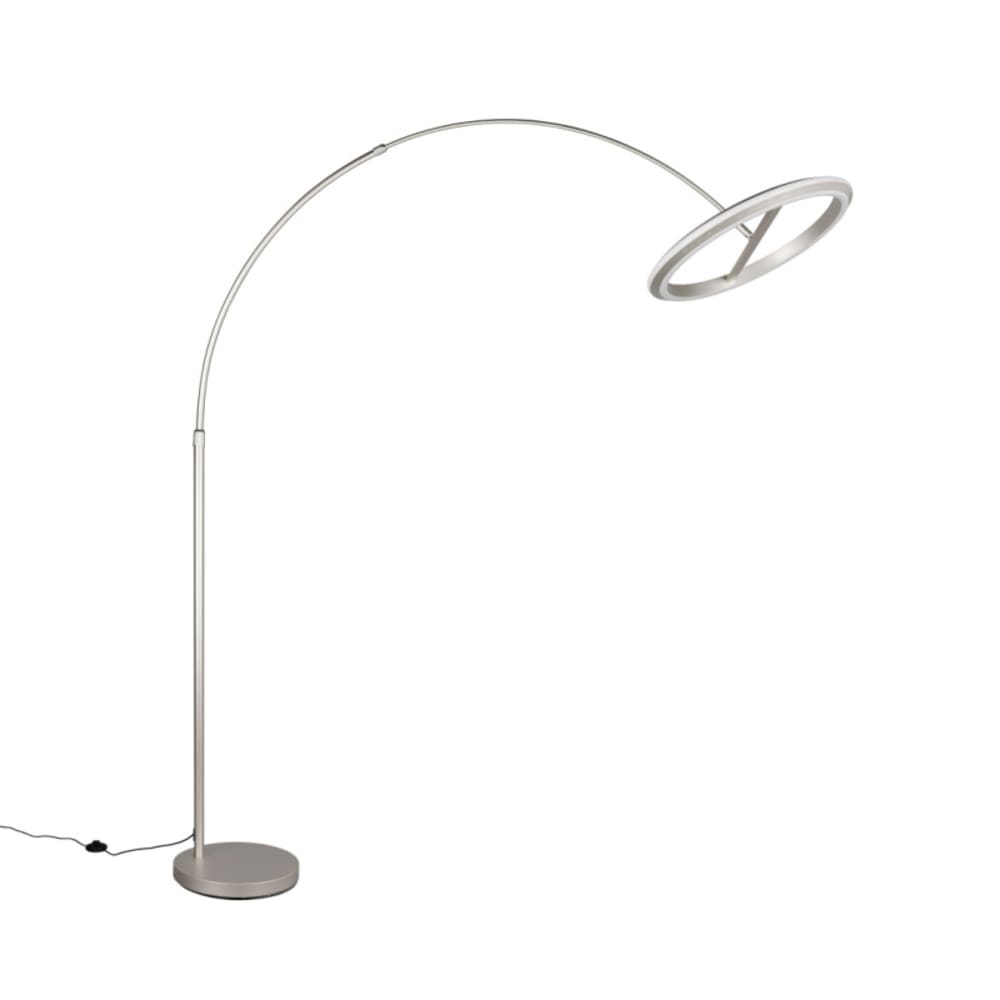 Lampadaire design en métal gris — vue 3