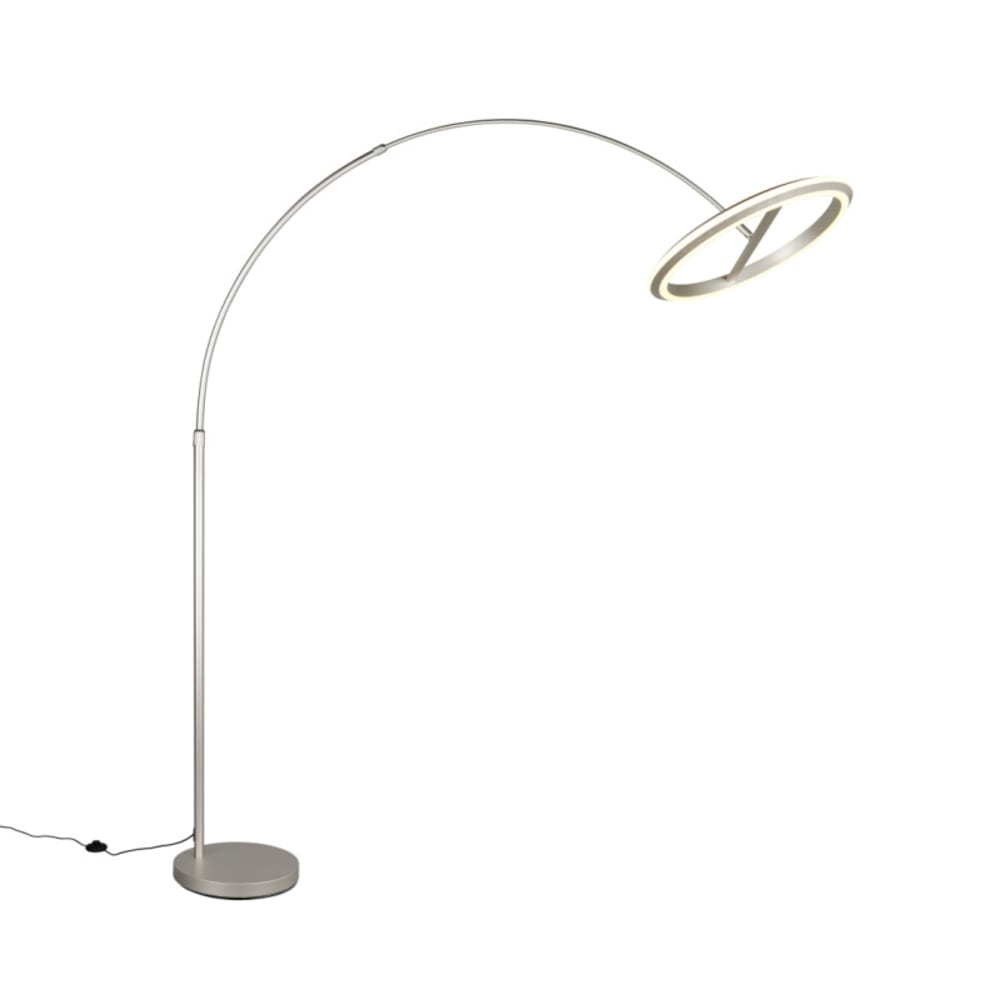 Lampadaire design en métal gris — vue 4