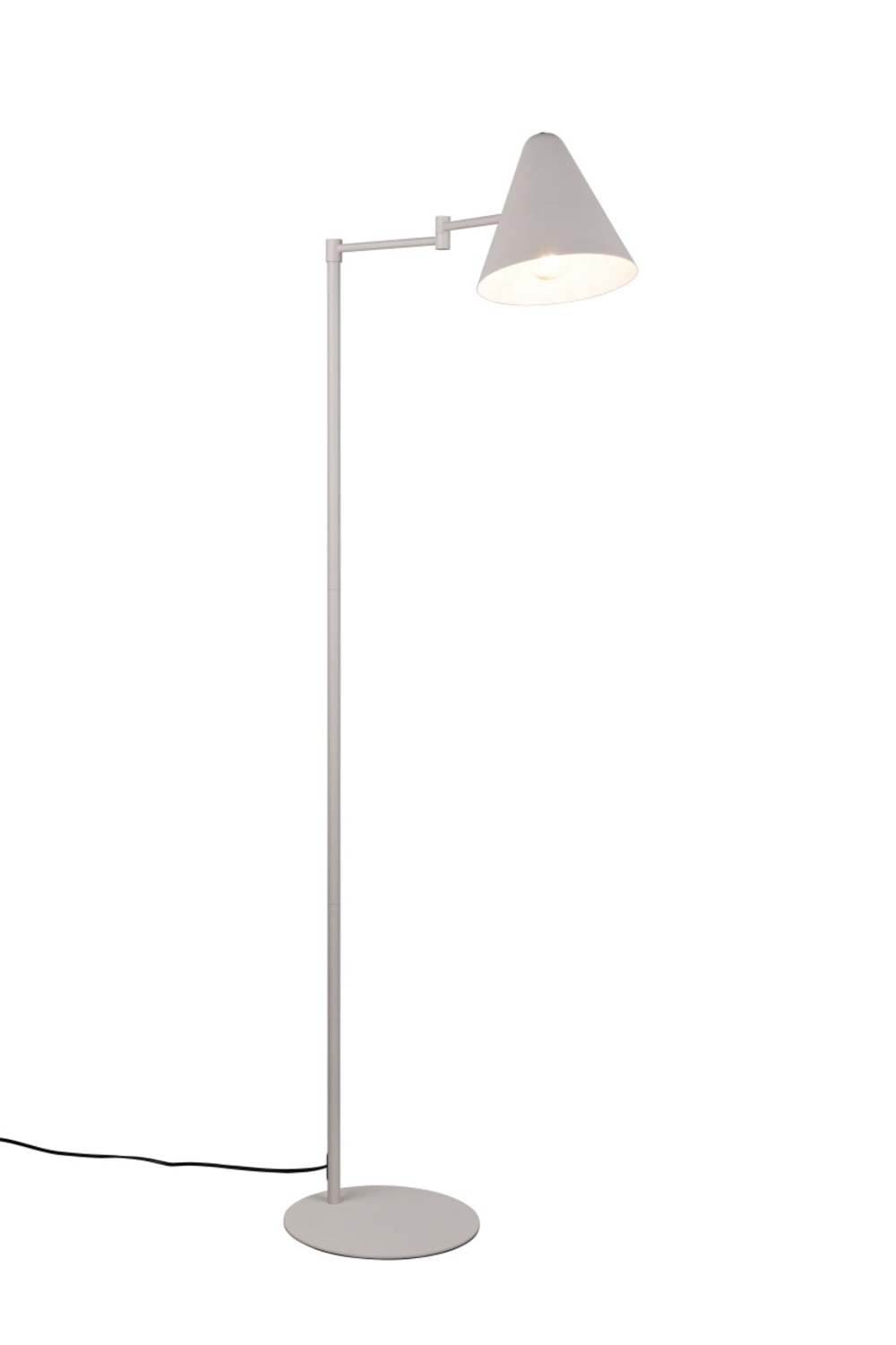 Lampadaire design en métal gris — vue 4