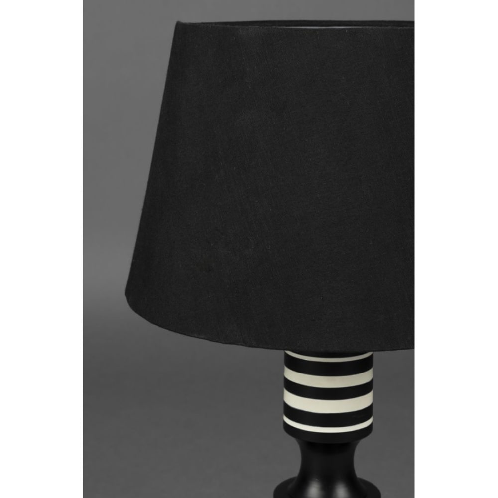 Lampe design en métal noir — vue 4