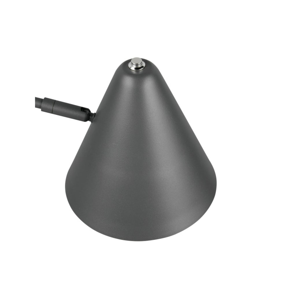 Lampe design en métal anthracite — vue 4