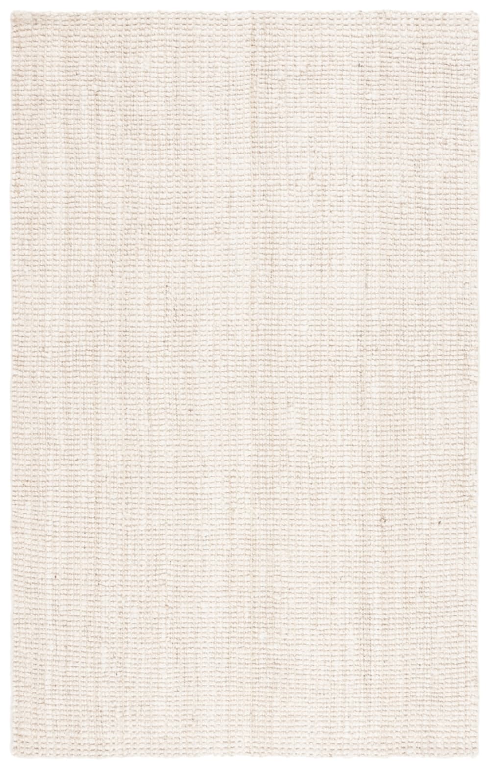 Tapis jute blanc 61 x 91 cm