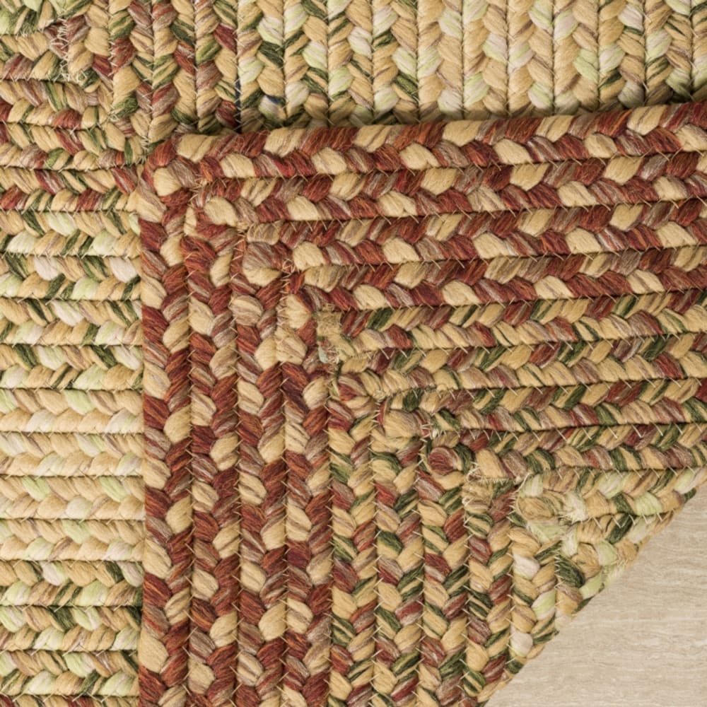 Tapis contemporain en polypropylène orange/multicolore, 69 x 183 cm — vue 4