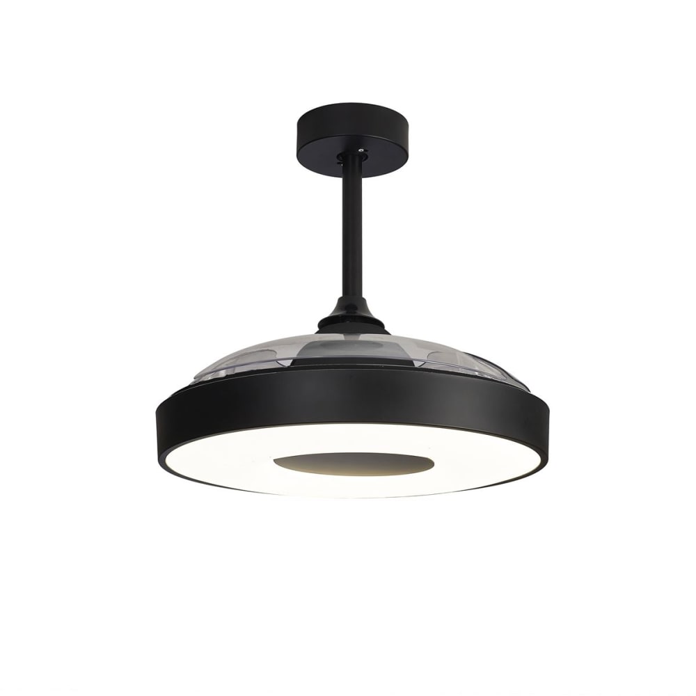 Plafonnier design en plastique noir — vue 4
