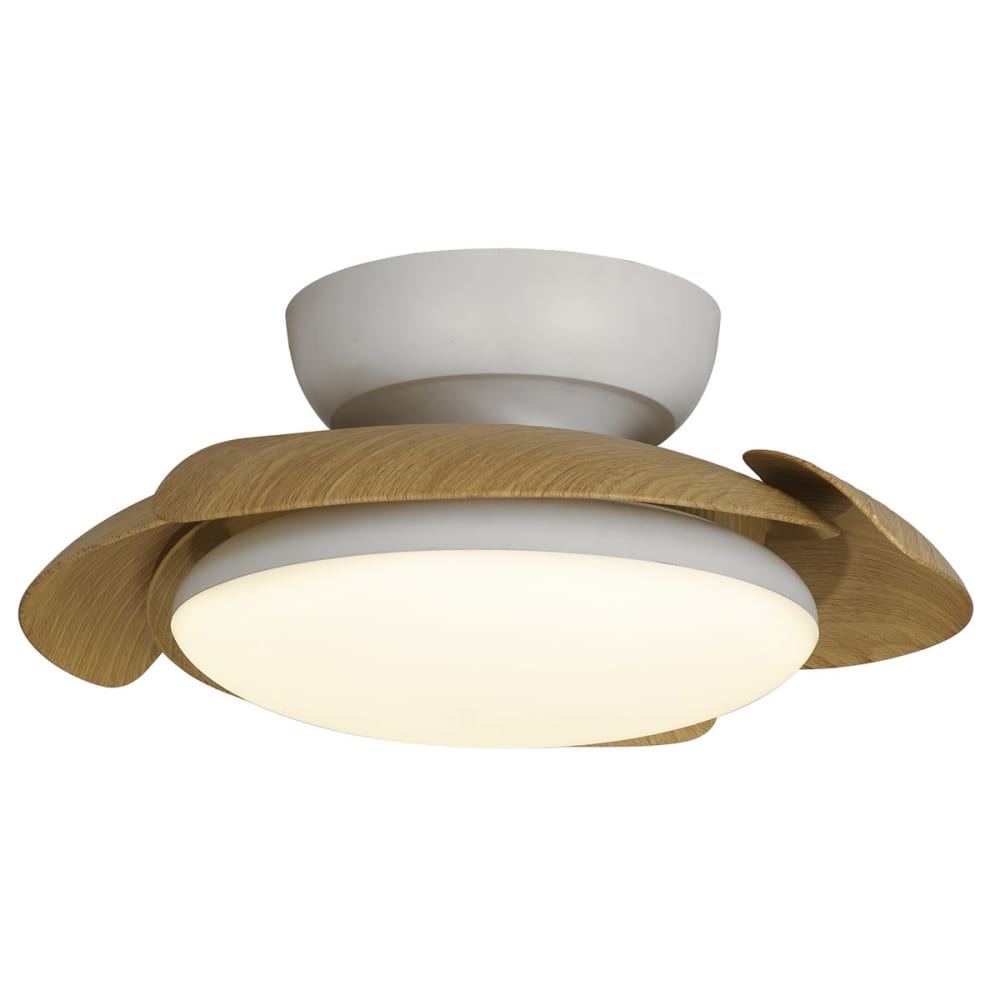 Plafonnier design en plastique bois