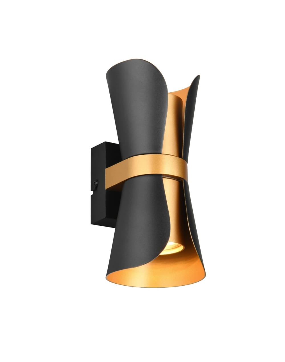 Applique en métal noir