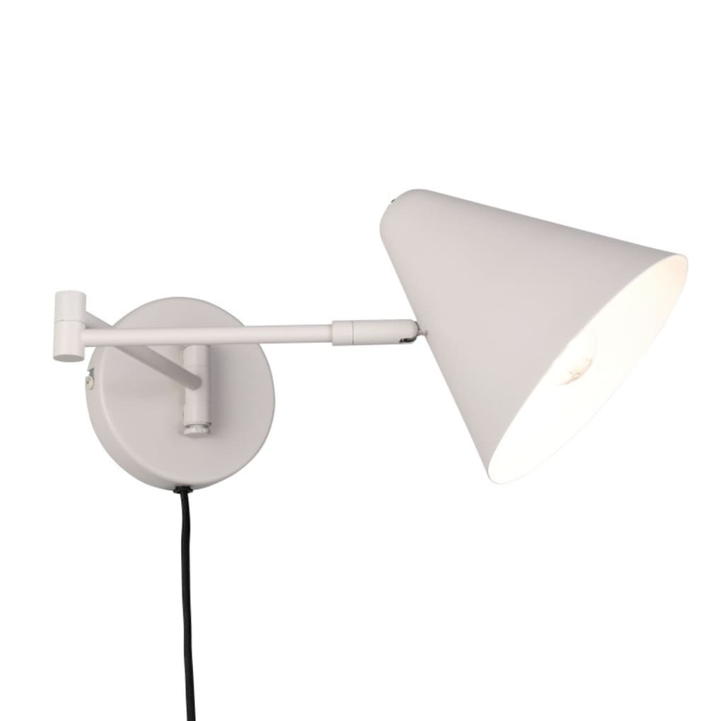 Applique en métal gris