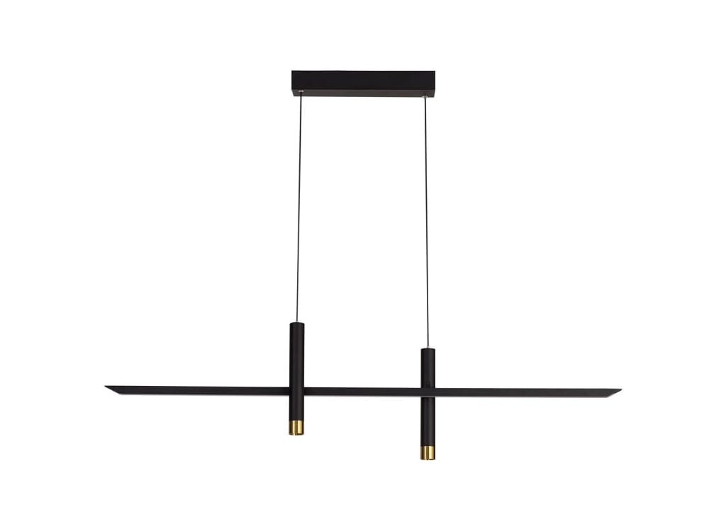 Suspension en métal noir