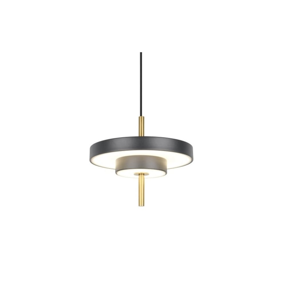 Suspension en métal noir