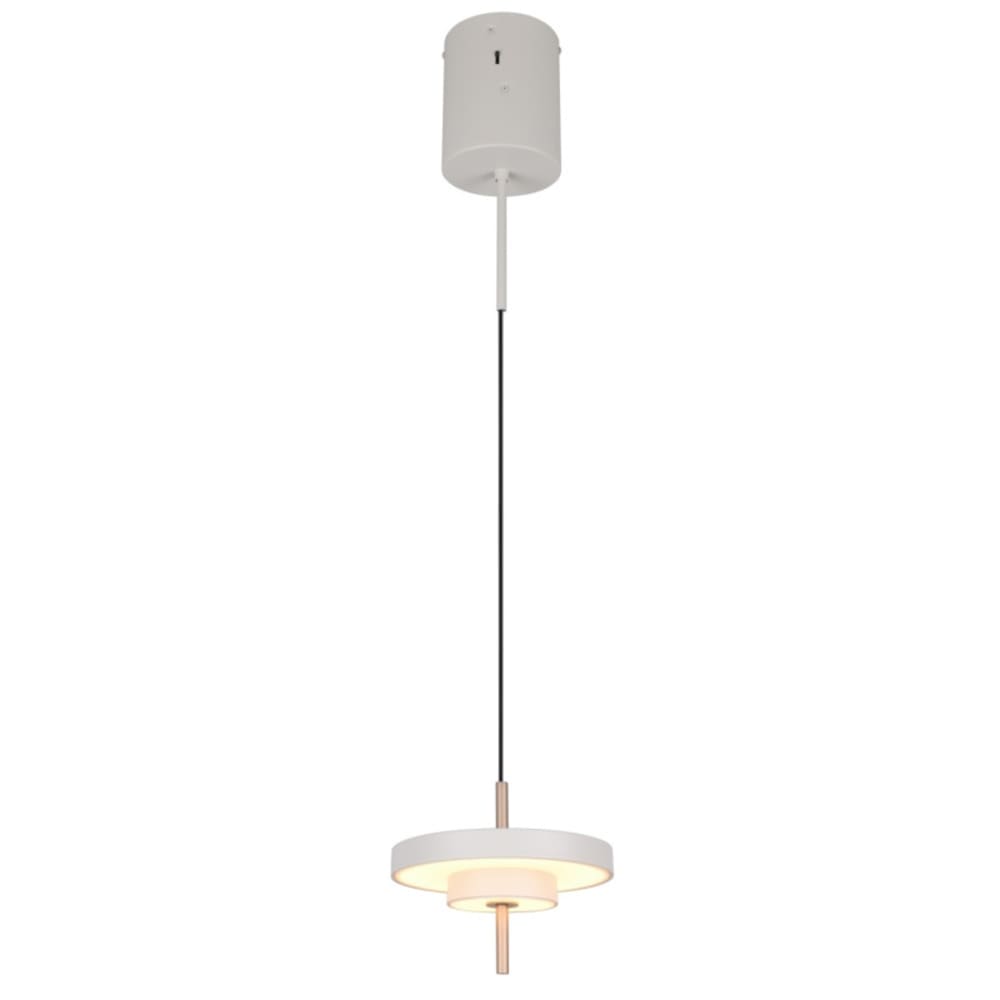 Suspension en métal gris — vue 3