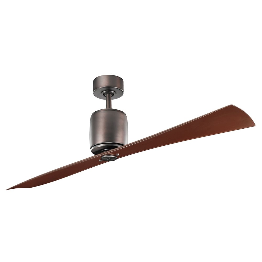 Ventilateur de plafond 152 cm acier bronze