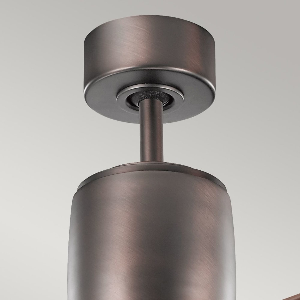 Ventilateur de plafond 152 cm acier bronze — vue 3