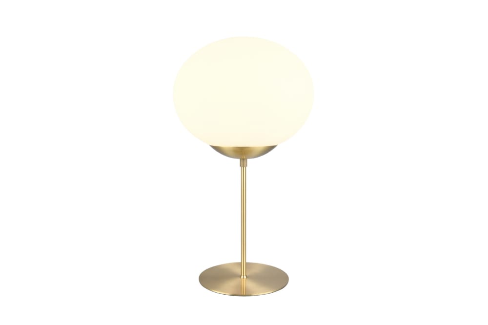 Lampe design en métal doré — vue 3