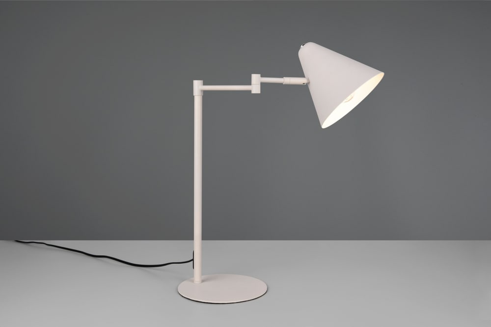 Lampe design en métal gris — vue 3