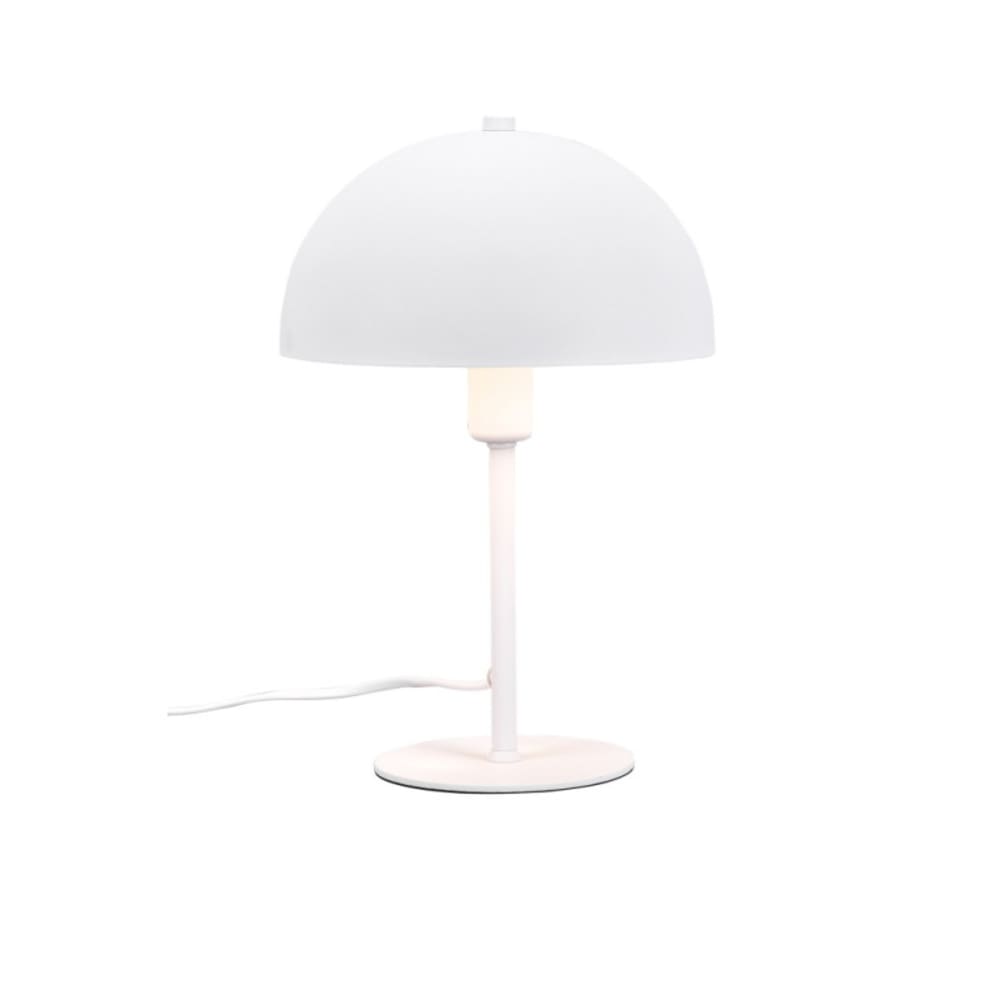 Lampe design en métal blanc