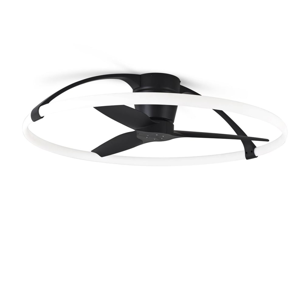 Ventilateur en métal noir