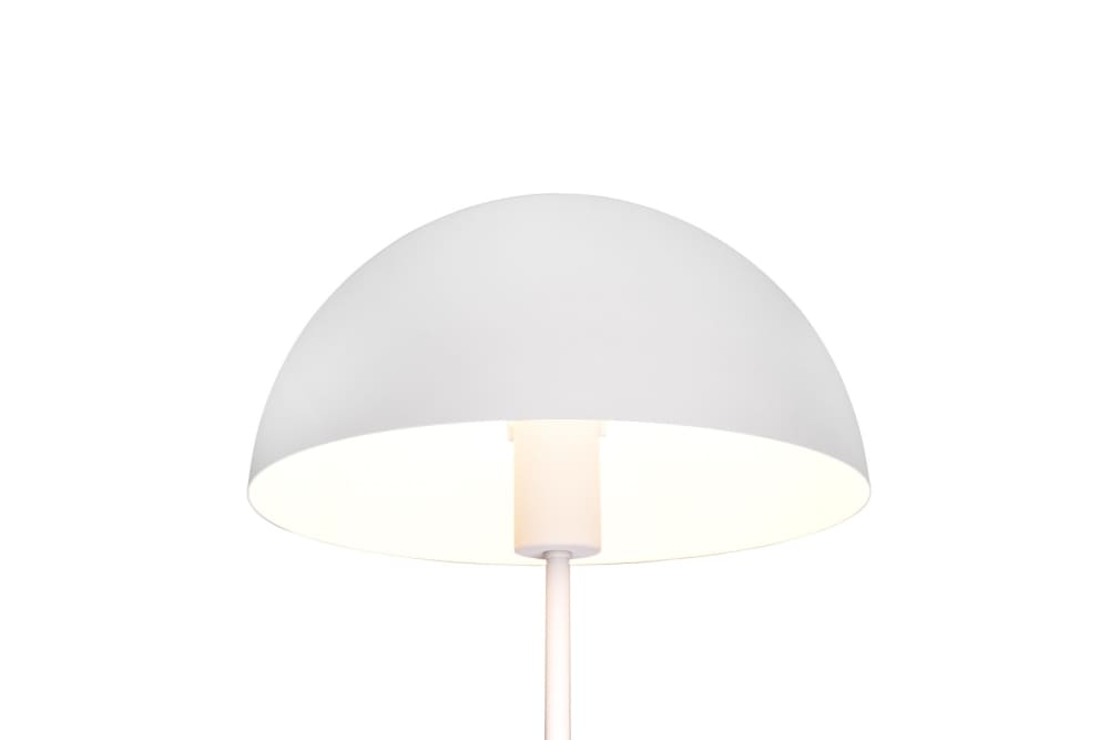 Lampe design en métal blanc — vue 3