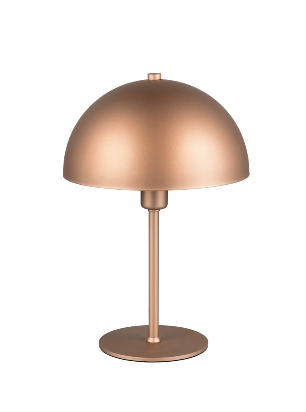 Lampe design en métal cuivré