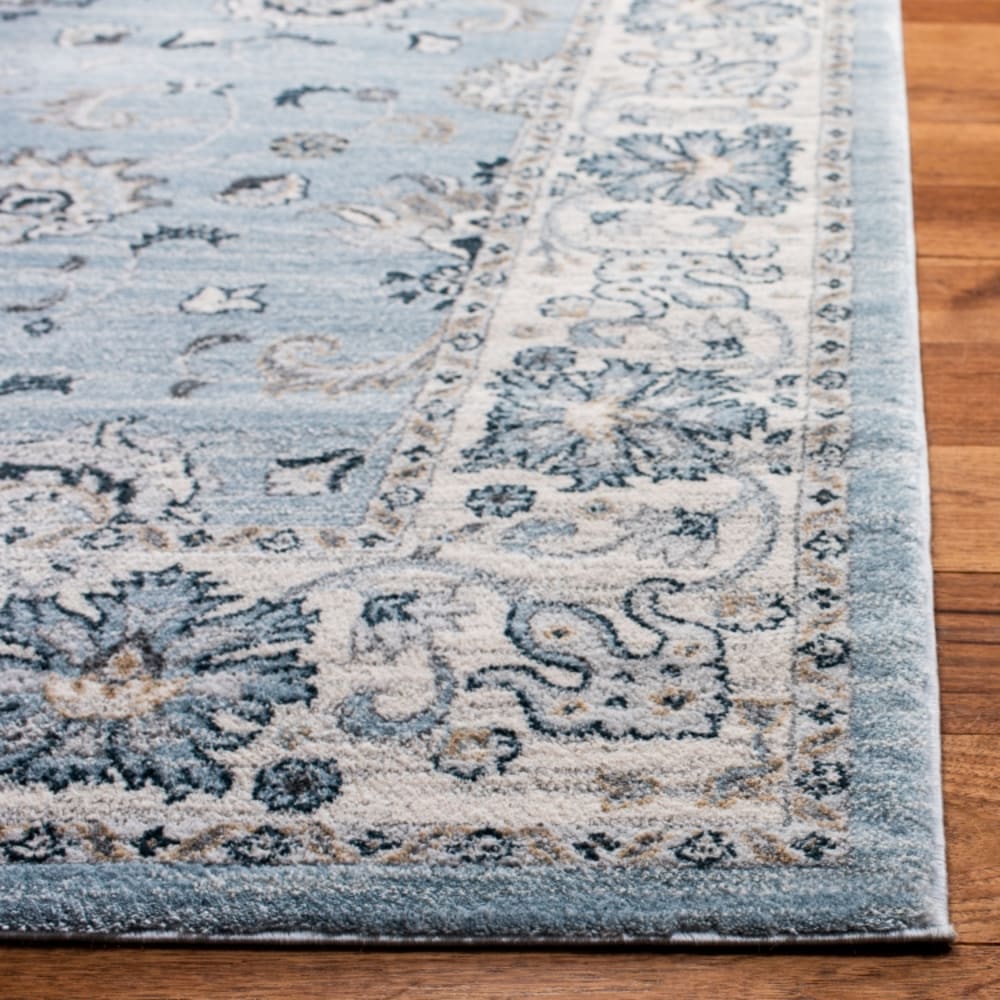 Tapis de transition en polypropylène bleu/beige, 235 x 305 cm — vue 4