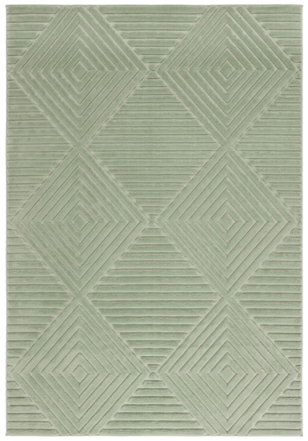 Tapis moderne vert 160 x 229 cm