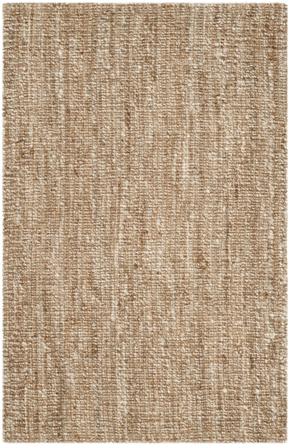 Tapis jute naturel/ivoire 61 x 91 cm