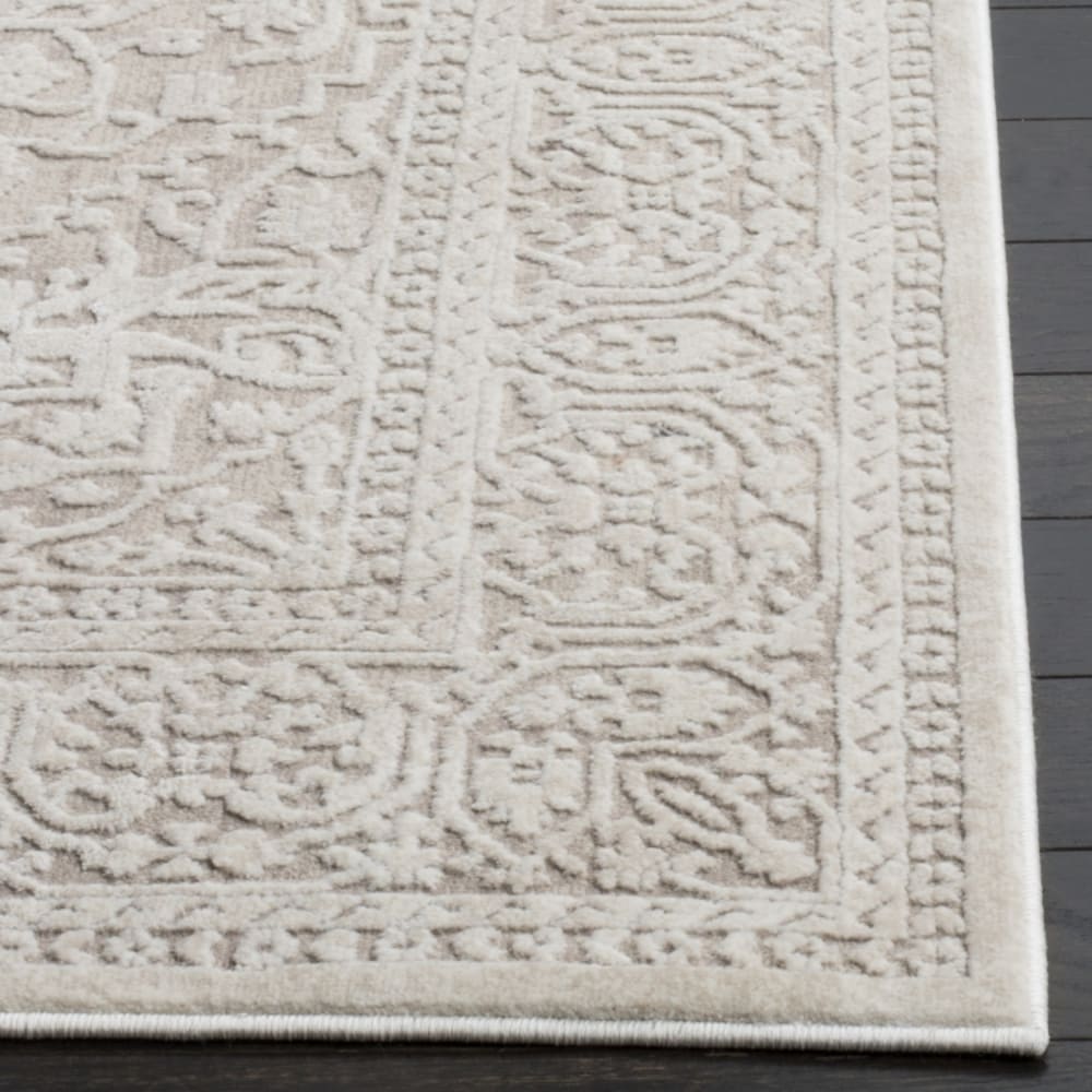 Tapis contemporain en polyester beige, 183 x 274 cm — vue 4