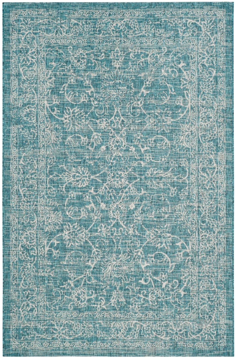 Tapis laine gris/bleu marine 160 x 231 cm