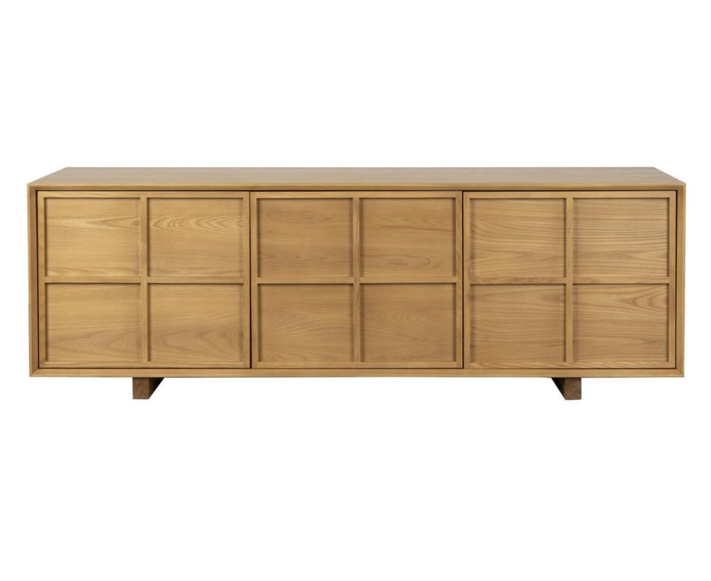 Buffet TV en bois clair L160