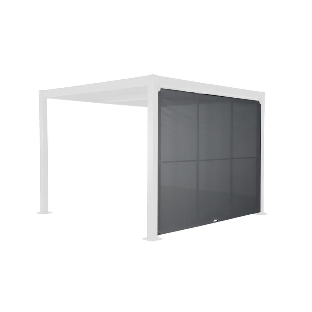 Auvent 3m pour pergola bioclimatique anthracite