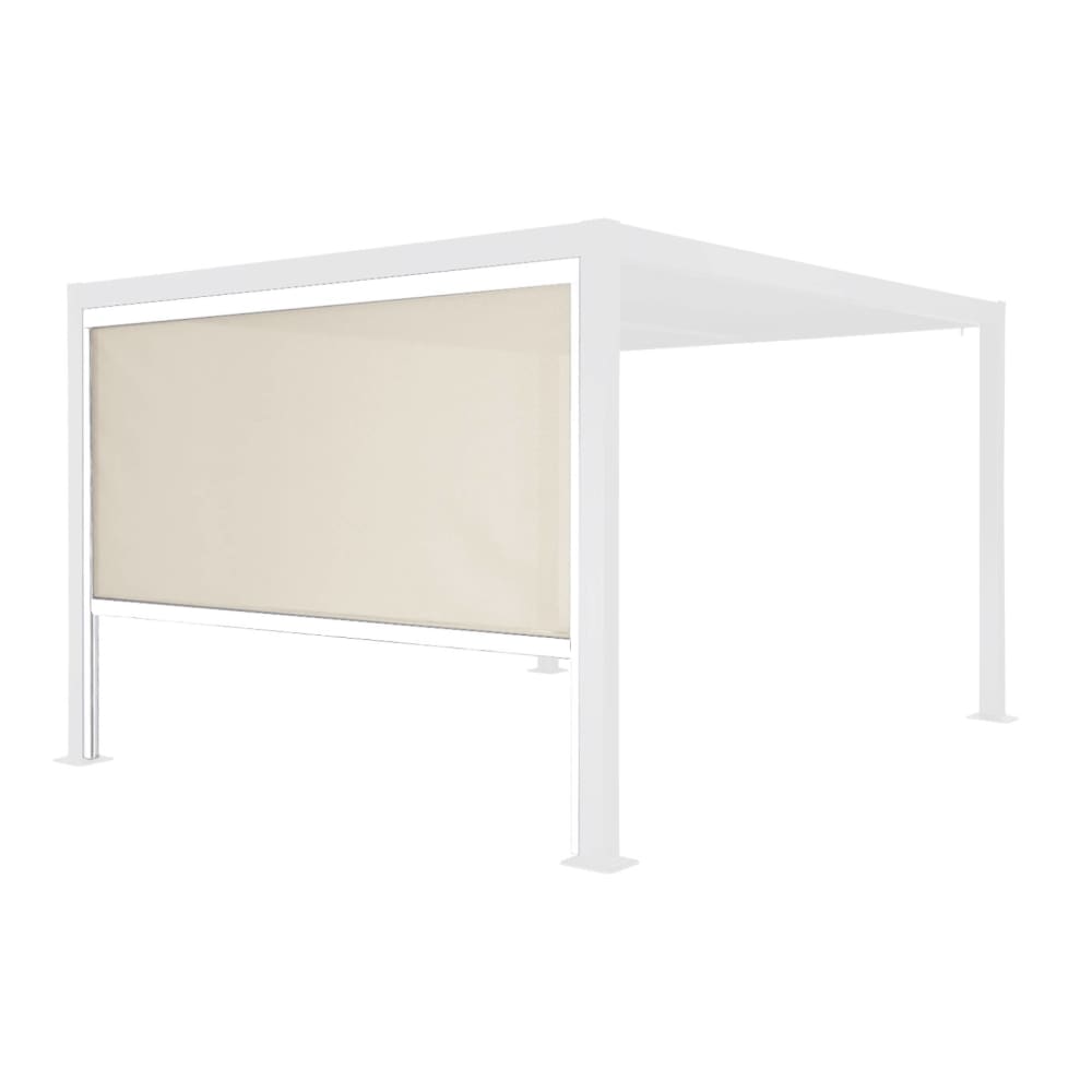 Store latéral 3m pour pergola bioclimatique palace blanc