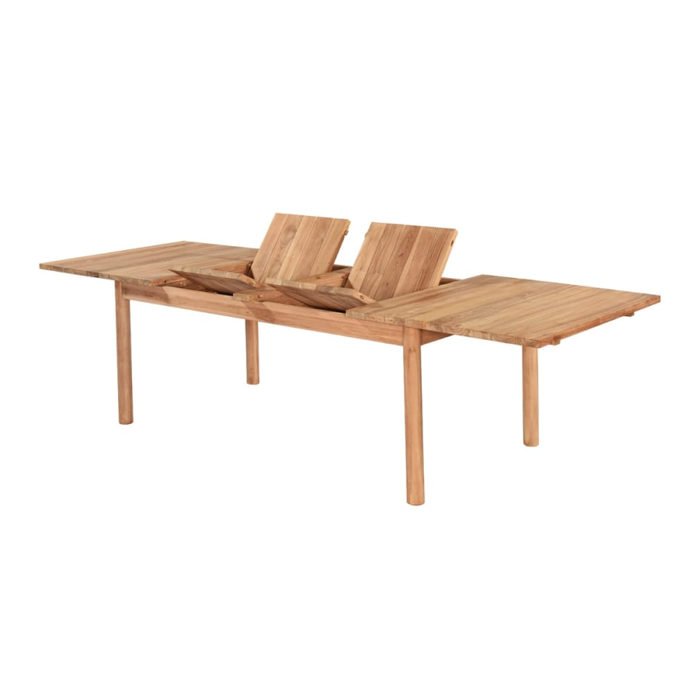 Table extensible teck massif  XL