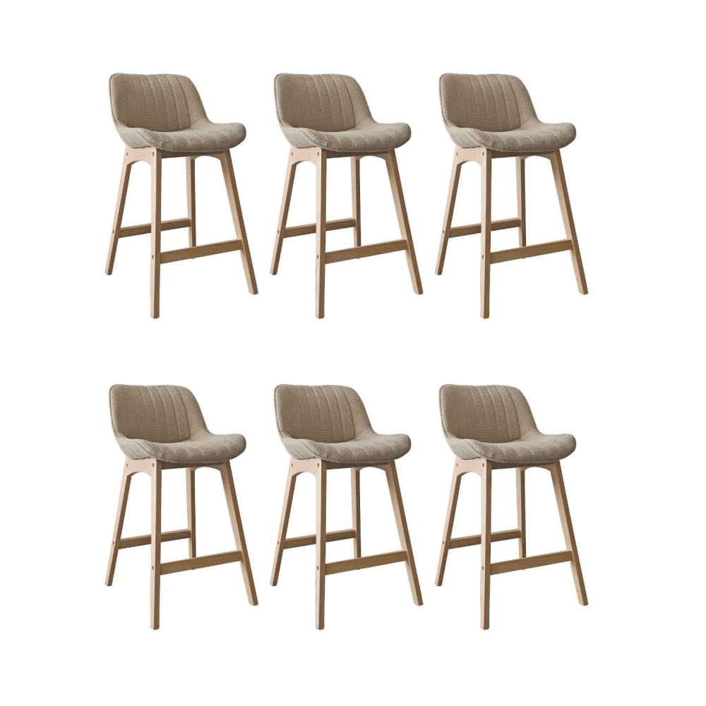 Lot de chaises  d'îlot - assise