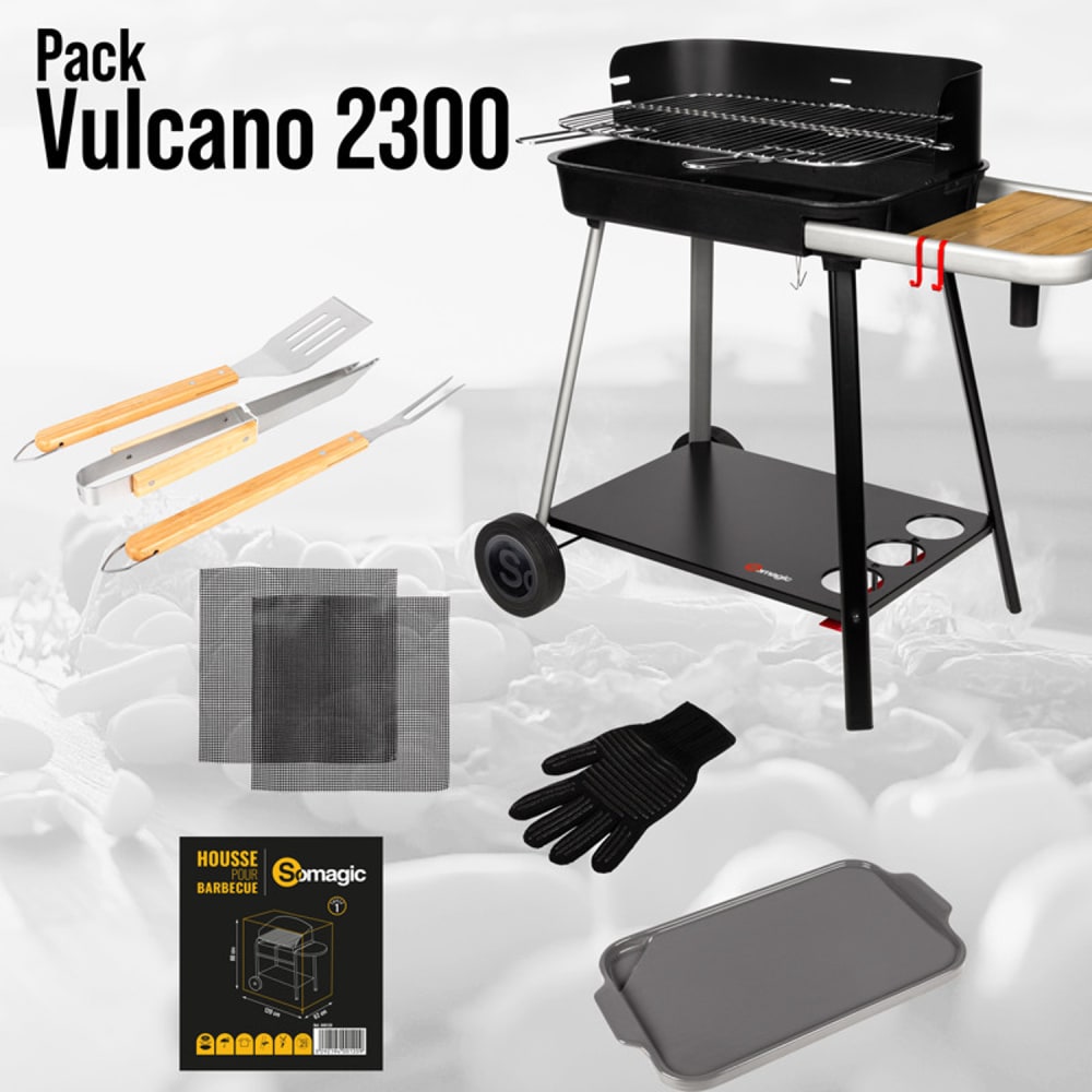 Pack barbecue vulcano